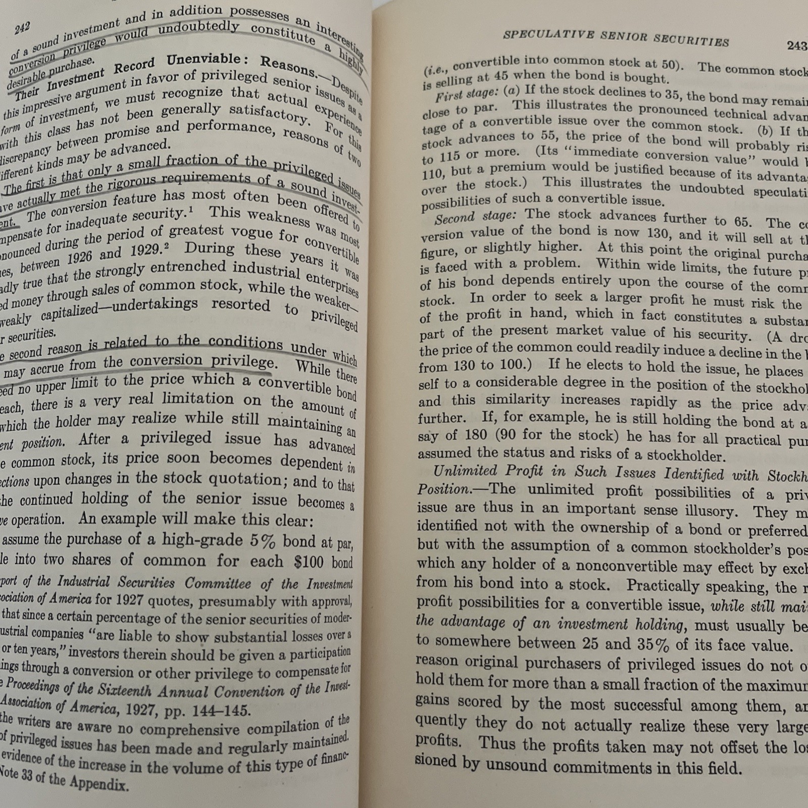 Security Analysis – Graham & Dodd – 1934 – 1st Edition 6th Impression