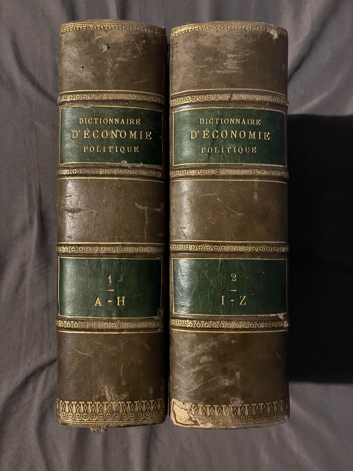 Nouveau Dictionnaire D’Economie Politique Vol 1-2 by Say & Chailley 1891-92 #B15