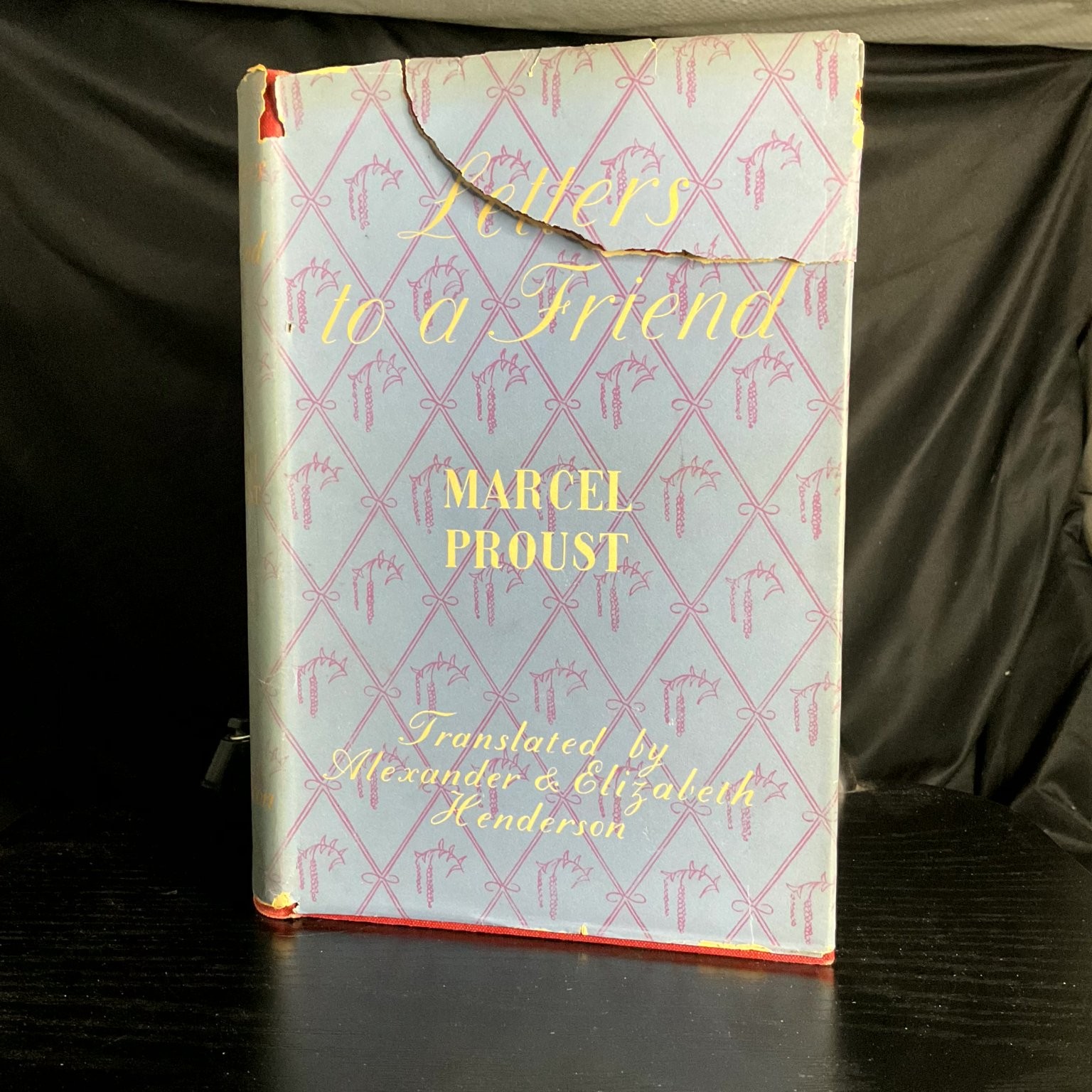 Letters to a Friend Marcel Proust 1949 Translated Vintage Falcon Press