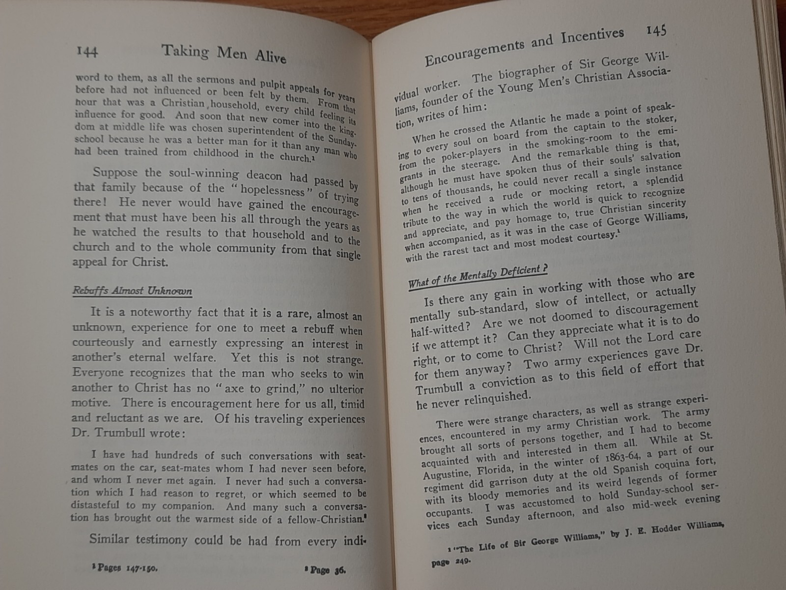 Taking Men Alive Studies in the Practice of Soul Winning by Charles Trumbell