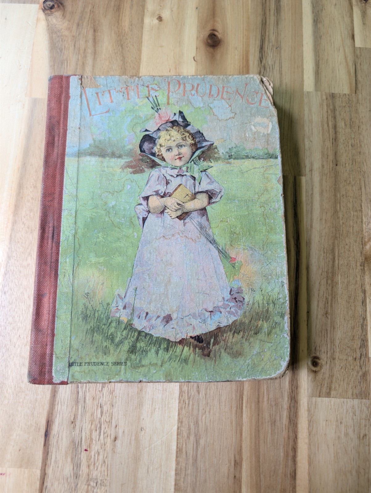 Antique Children’s Book from 1888 – Little Prudence – From H.M. Caldwell Company