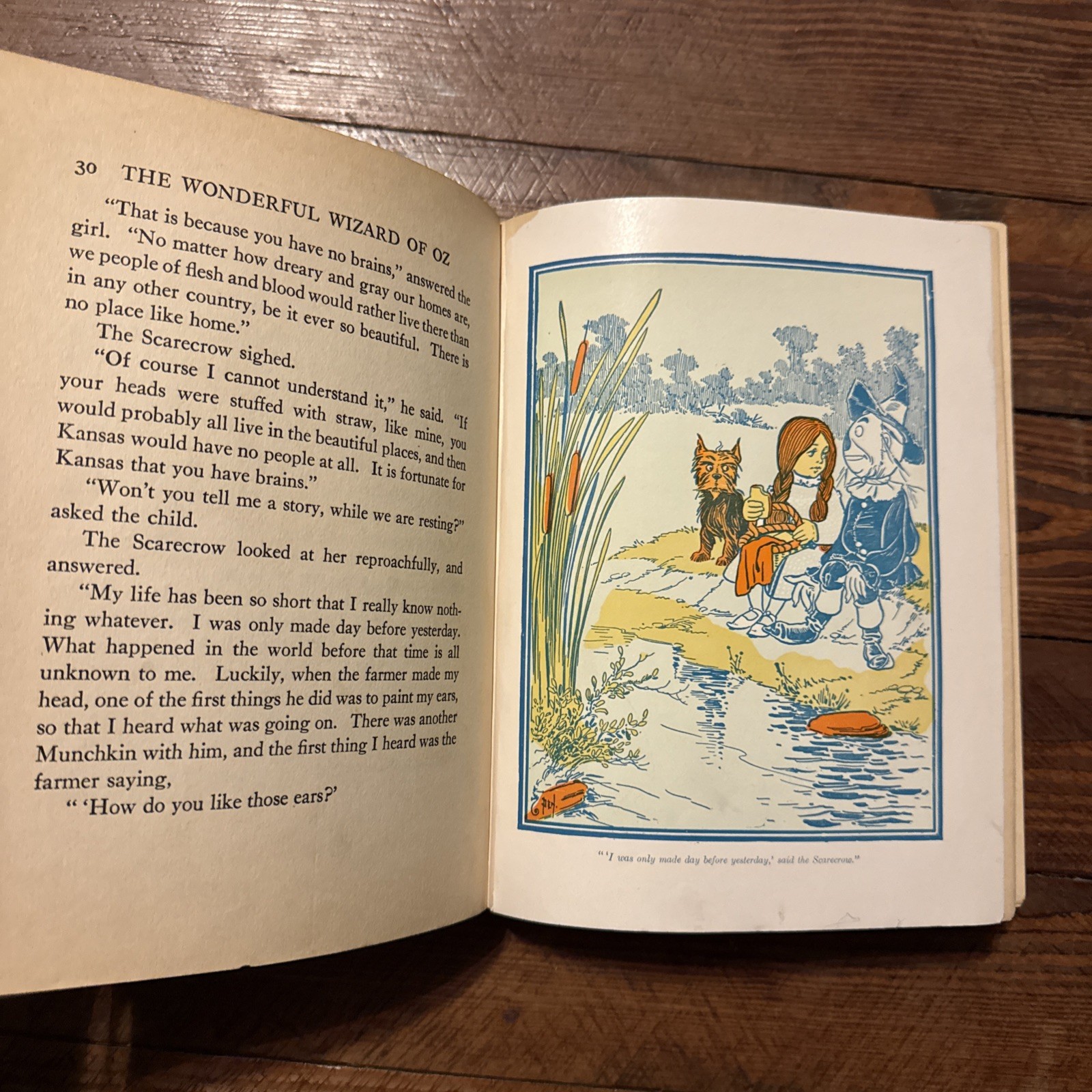 Vintage 1903 Edition of The Wizard of Oz Book by L. Frank Baum & W. W. Denslow