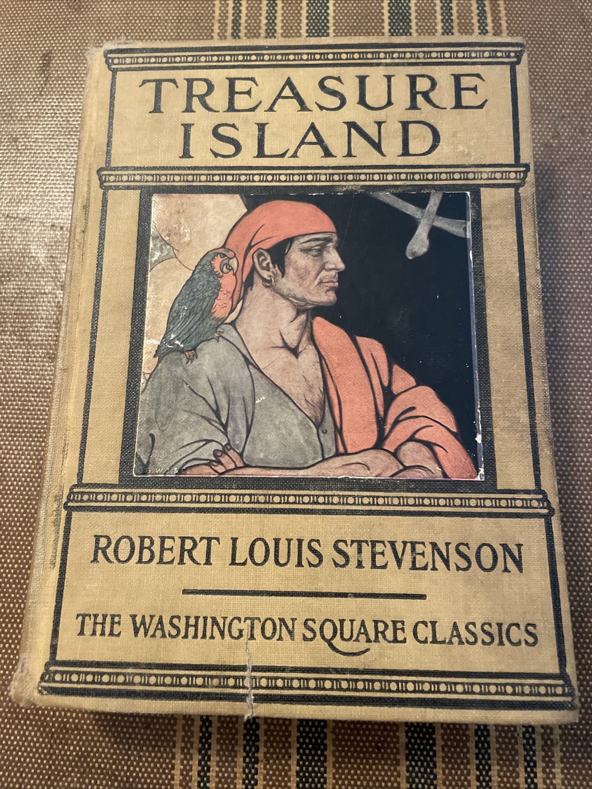 Treasure Island By Robert Louis Stevenson, 1925 Gift Macrae Smith Co Very Rare!