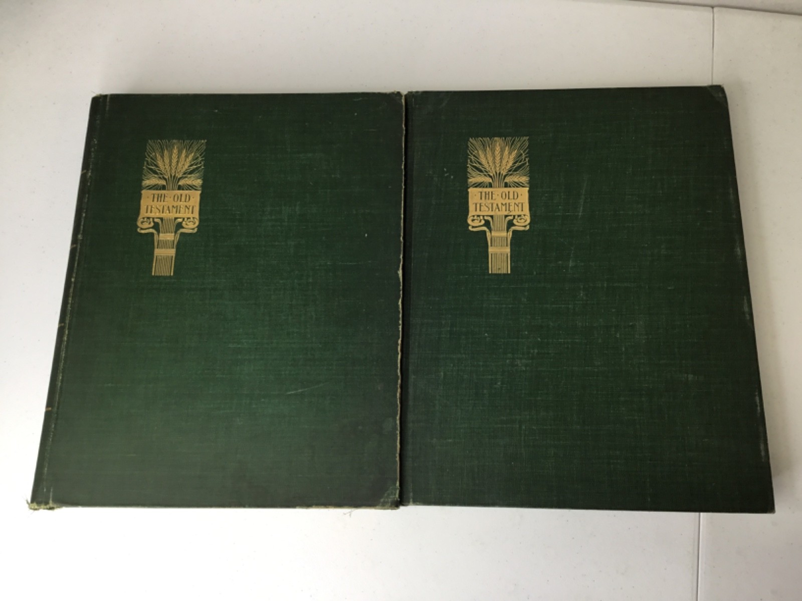The Old Testament, Illustrated, Volumes I & II. Tissot. 1904 HC Large Books