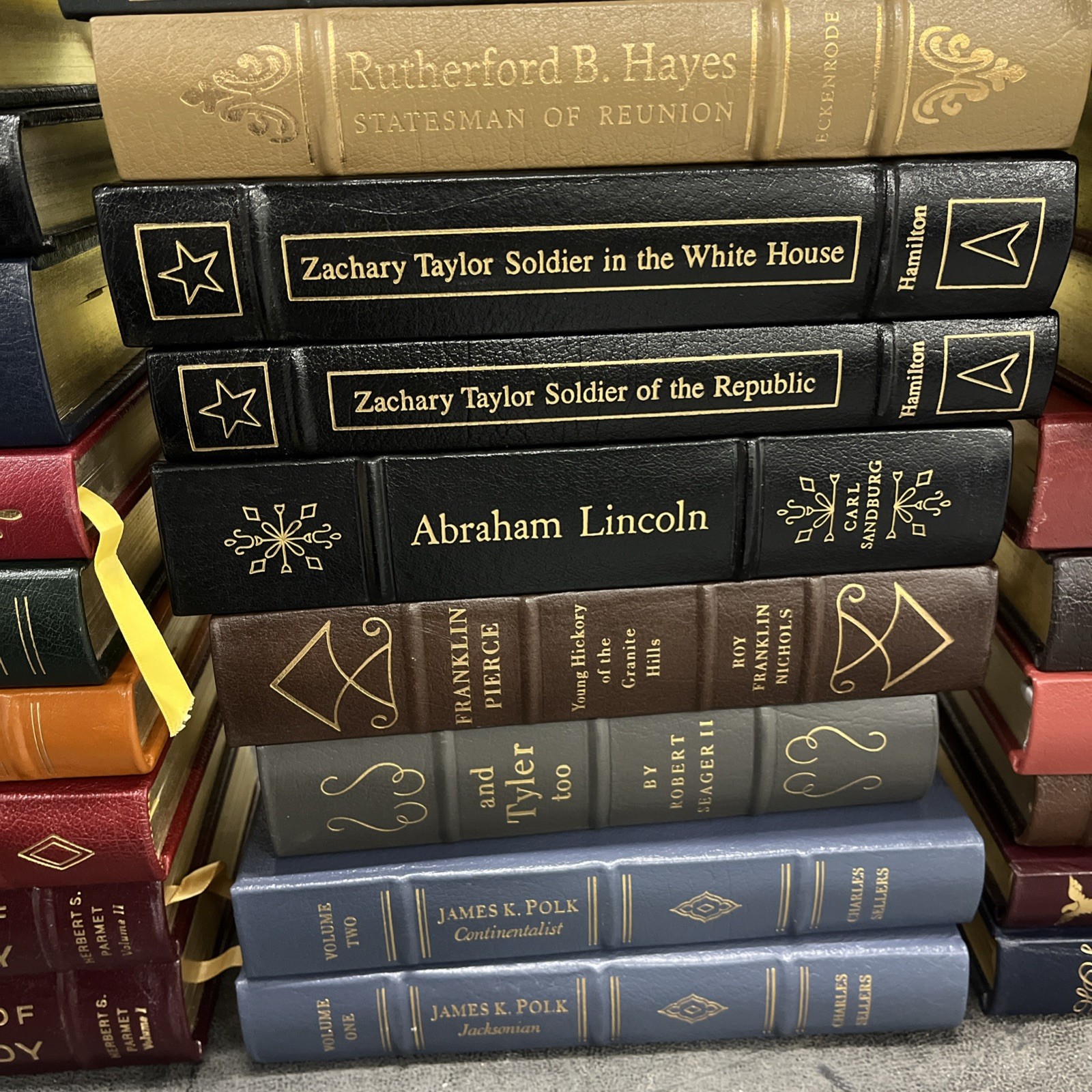 Library of the Presidents, 46 Volumes Set, Ford Signed, Easton Press