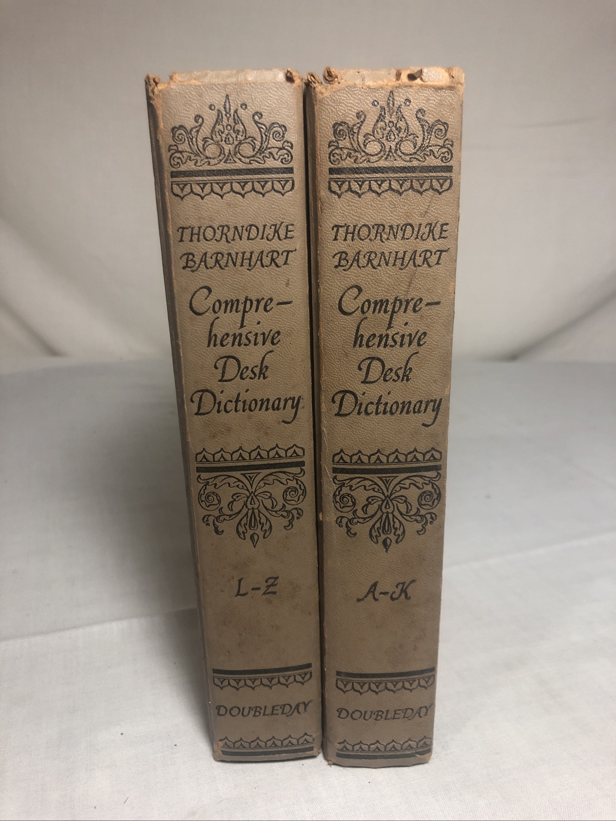 Thorndike Barnhart Comprehensive Desk Dictionary 2 Volumes 1958