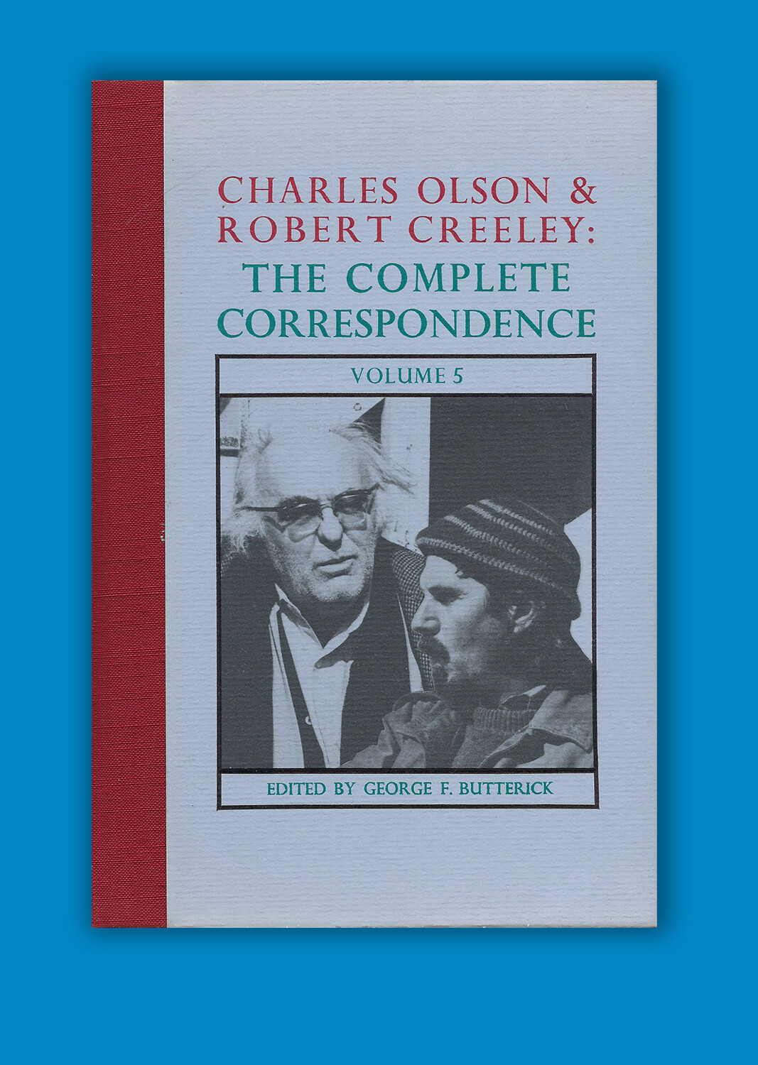 Robert Creeley Charles Olson Correspondence Volume 5 Signed Black Sparrow Press