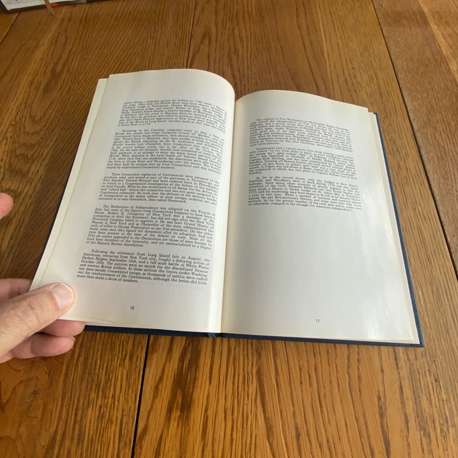 Freemasonry In Connecticut: Masons In The American Revolution James R Case HC