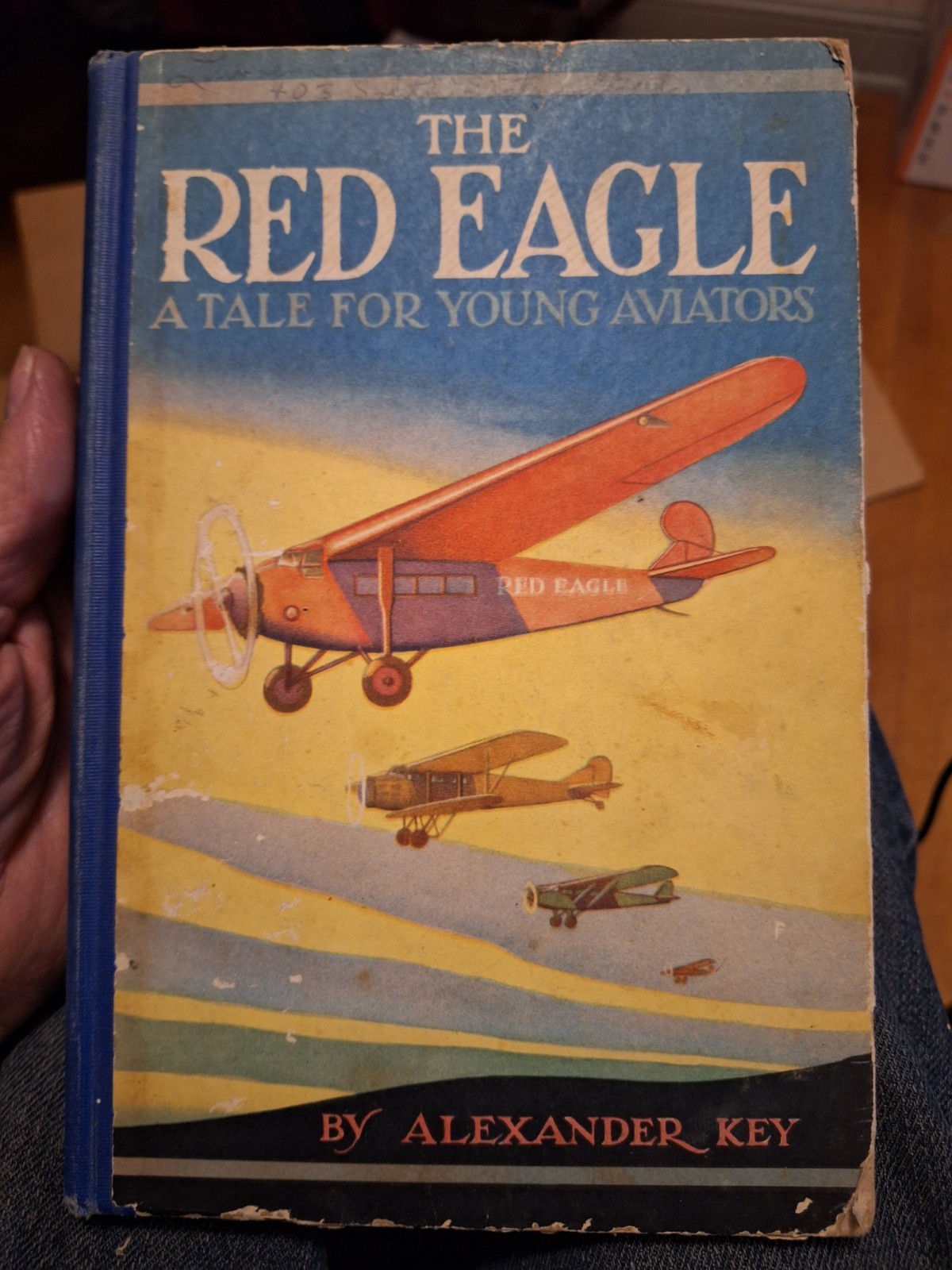 The Red Eagle – A Tale for Young Aviators by Alexander Key 1930