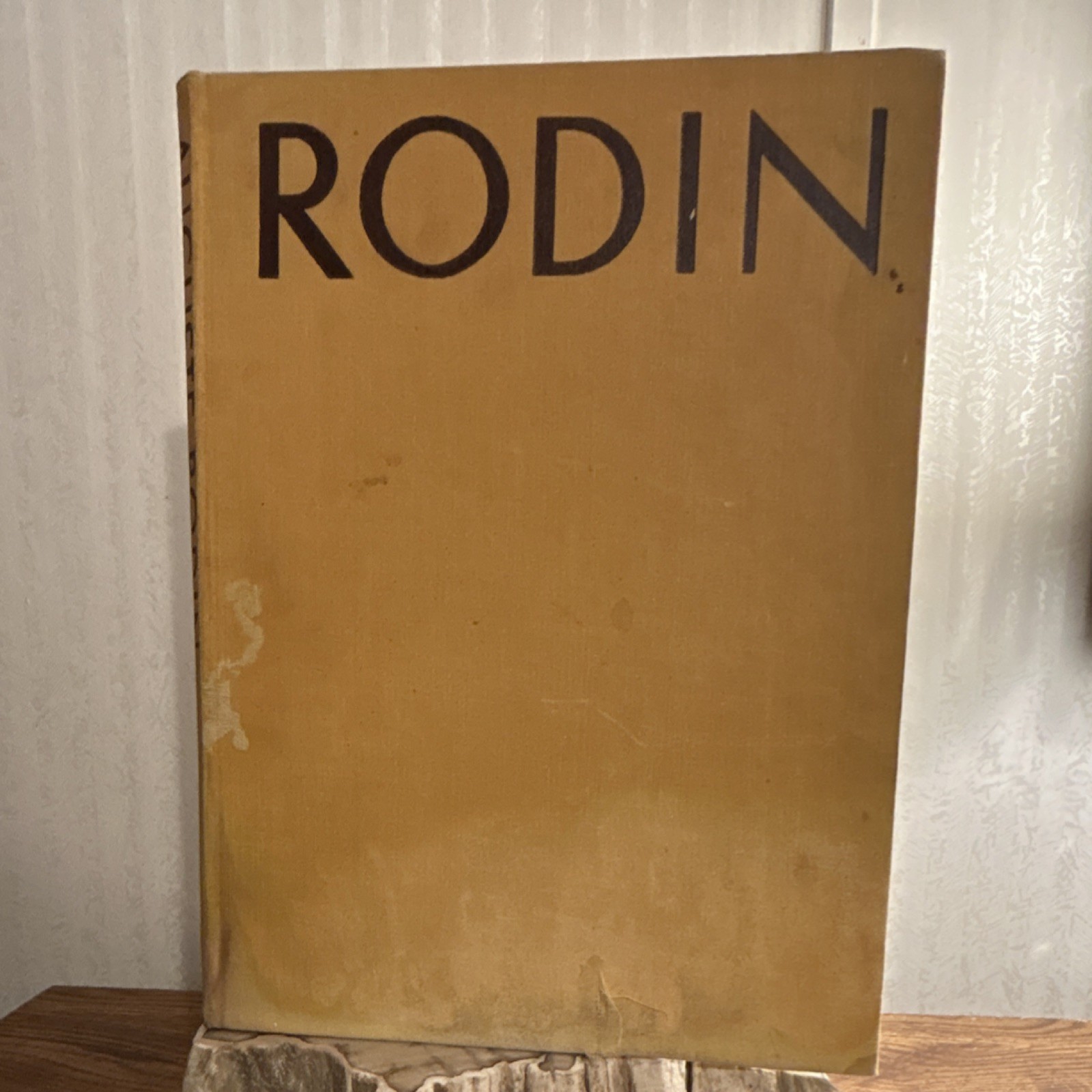 Phaidon Illustrated Hardcover Rodin Sculptures by Ludwig Goldscheider Art Book