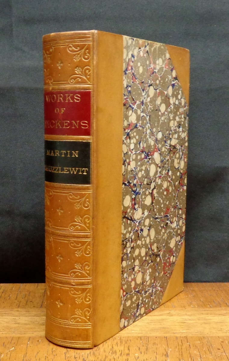 LIFE ADVENTURES OF MARTIN CHUZZLEWIT Charles Dickens Porter and Coates 1867