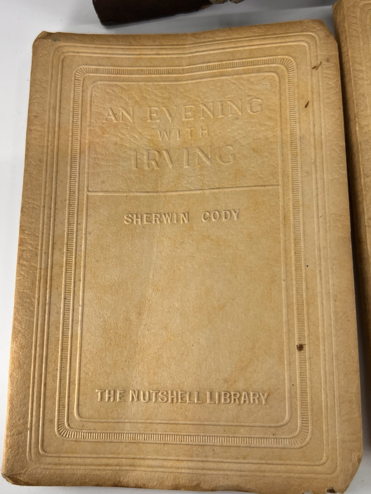 1927 Sherwin Cody Nutshell Library 13 Set in Wooden Chest Literary Collection