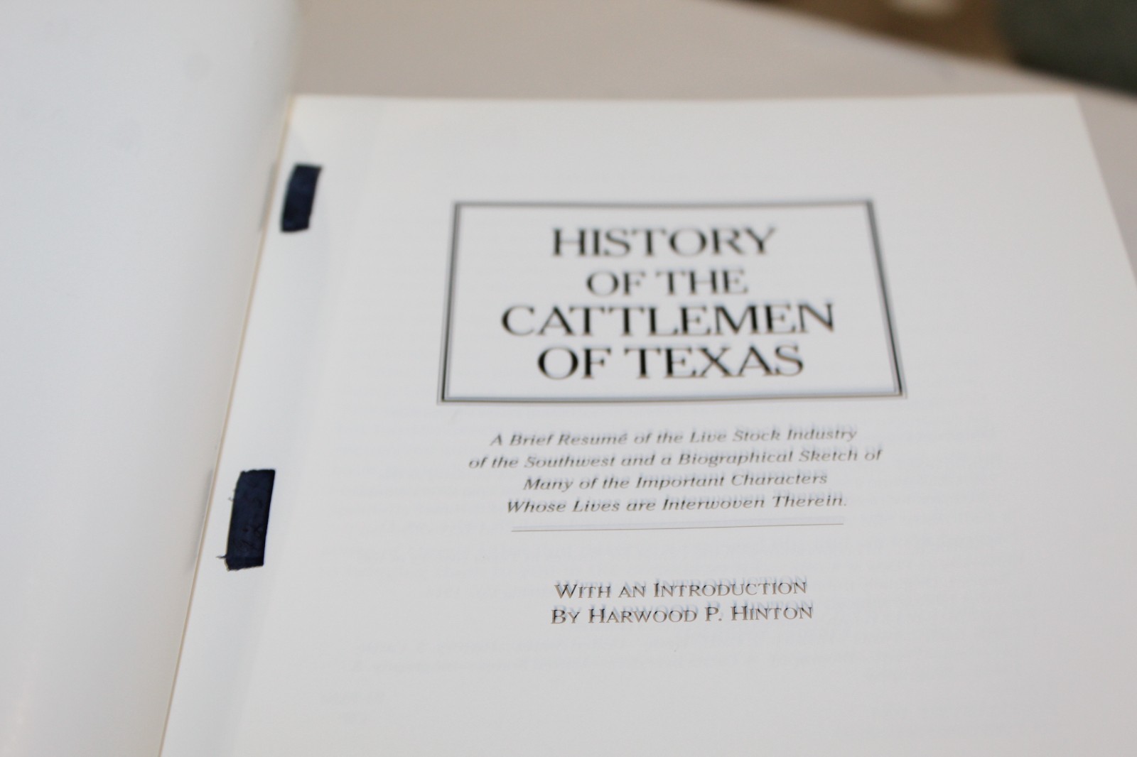 History of the Cattlemen of Texas 1991 HC Texas State Historical Association