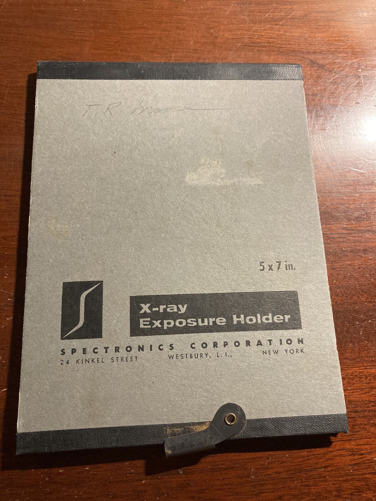 X-Ray Exposure Holder 5×7 in Spectronics Corporation Westbury LI NY Vintage