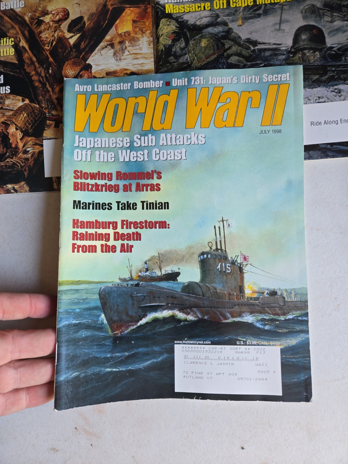 1990s World War 2 Magazines Back Issues Lot Of 34