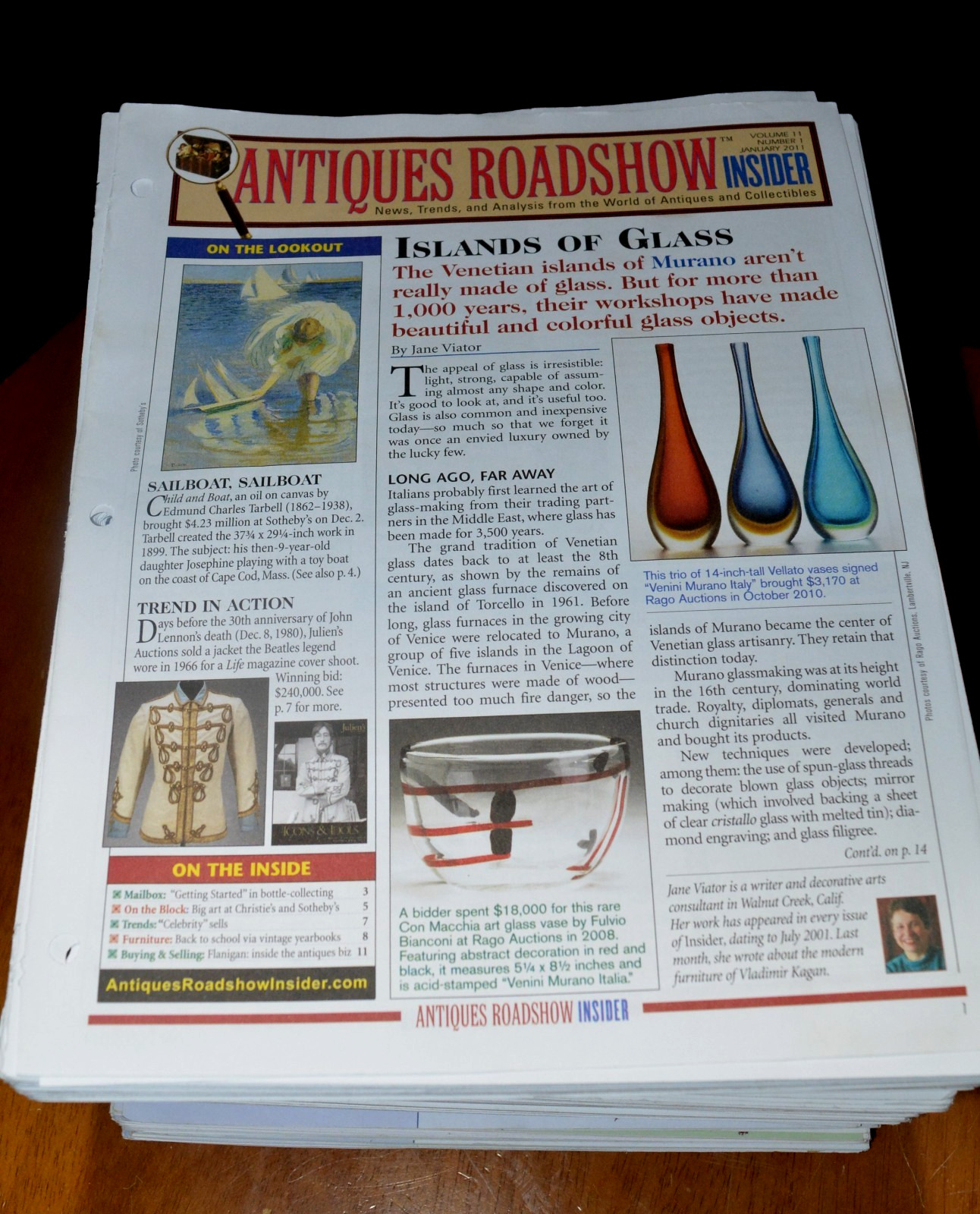 ANTIQUE ROADSHOW INSIDER Newsletter Coll. 2004-2013 & KOVEL’S ’07-09