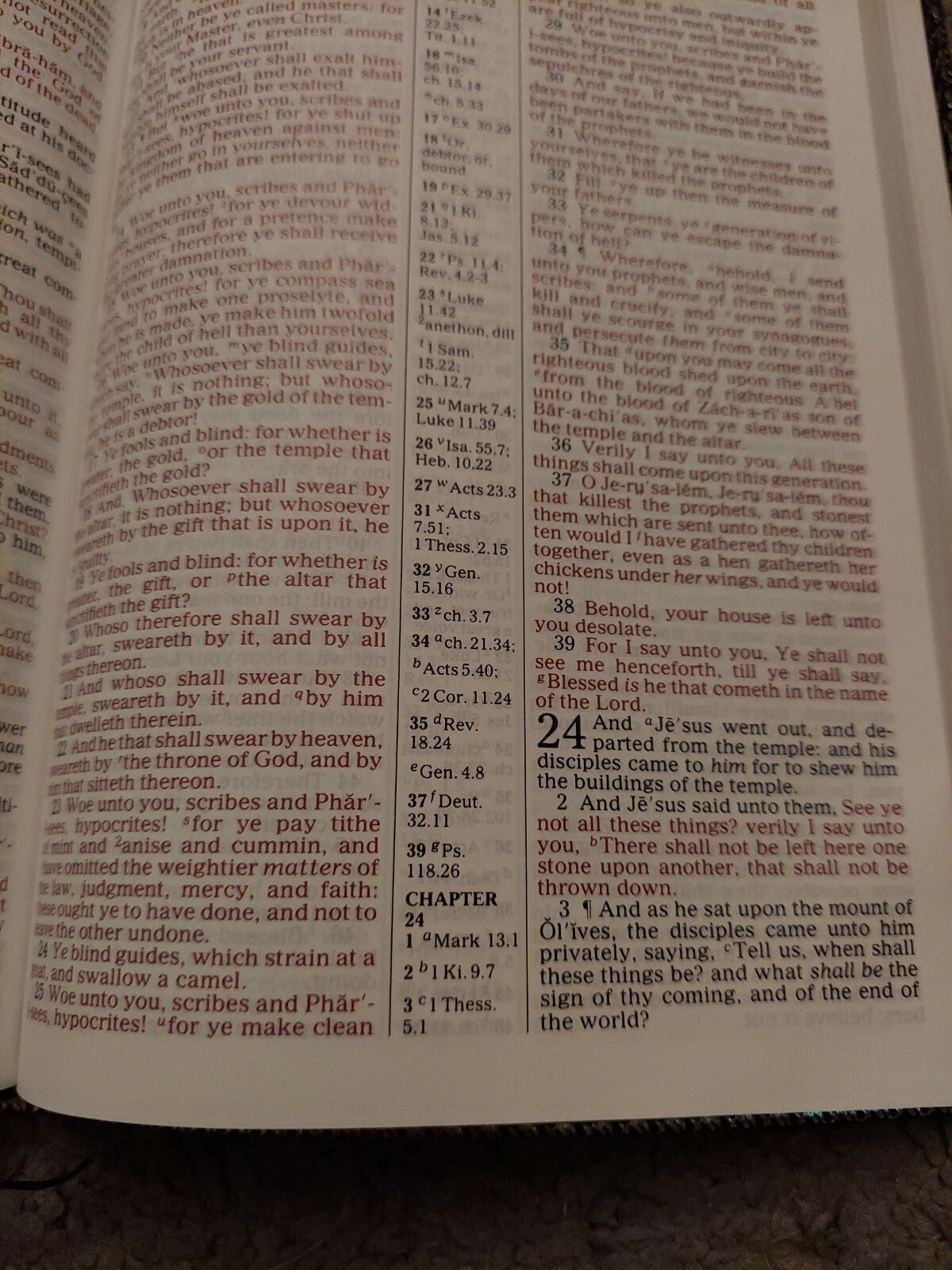 Broadman Holman SPECIAL REFERENCE BIBLE KJV Black bond leather HARD TO FIND NEW