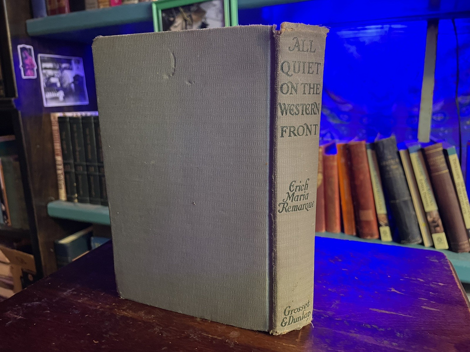 All Quiet on the Western Front Erich Maria Remarque 1930 Vintage Hardcover Book