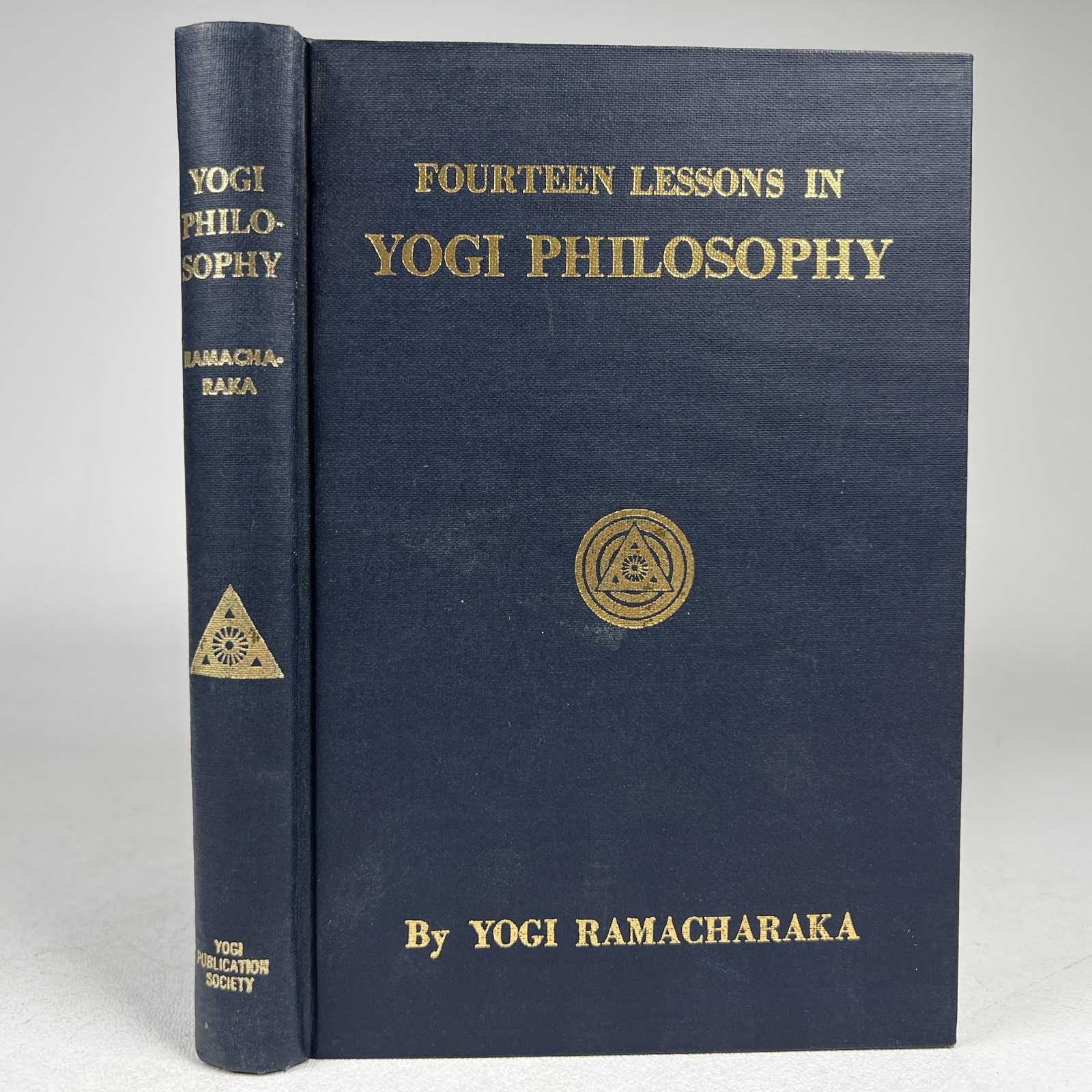 Fourteen Lessons in Yogi Philosophy Ramacharaka Hardcover Spiritual Book