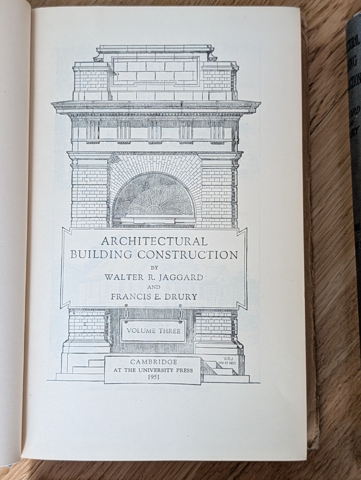 4 Volumes Architectural Building Construction by Jaggard & Drury + 11 Plans H/B