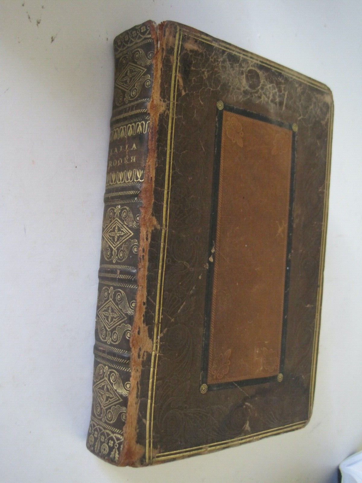 Lalla Rookh By Thomas Moore Leather Cover 5 3/4″ x 3 1/4″ x 1 1/4″