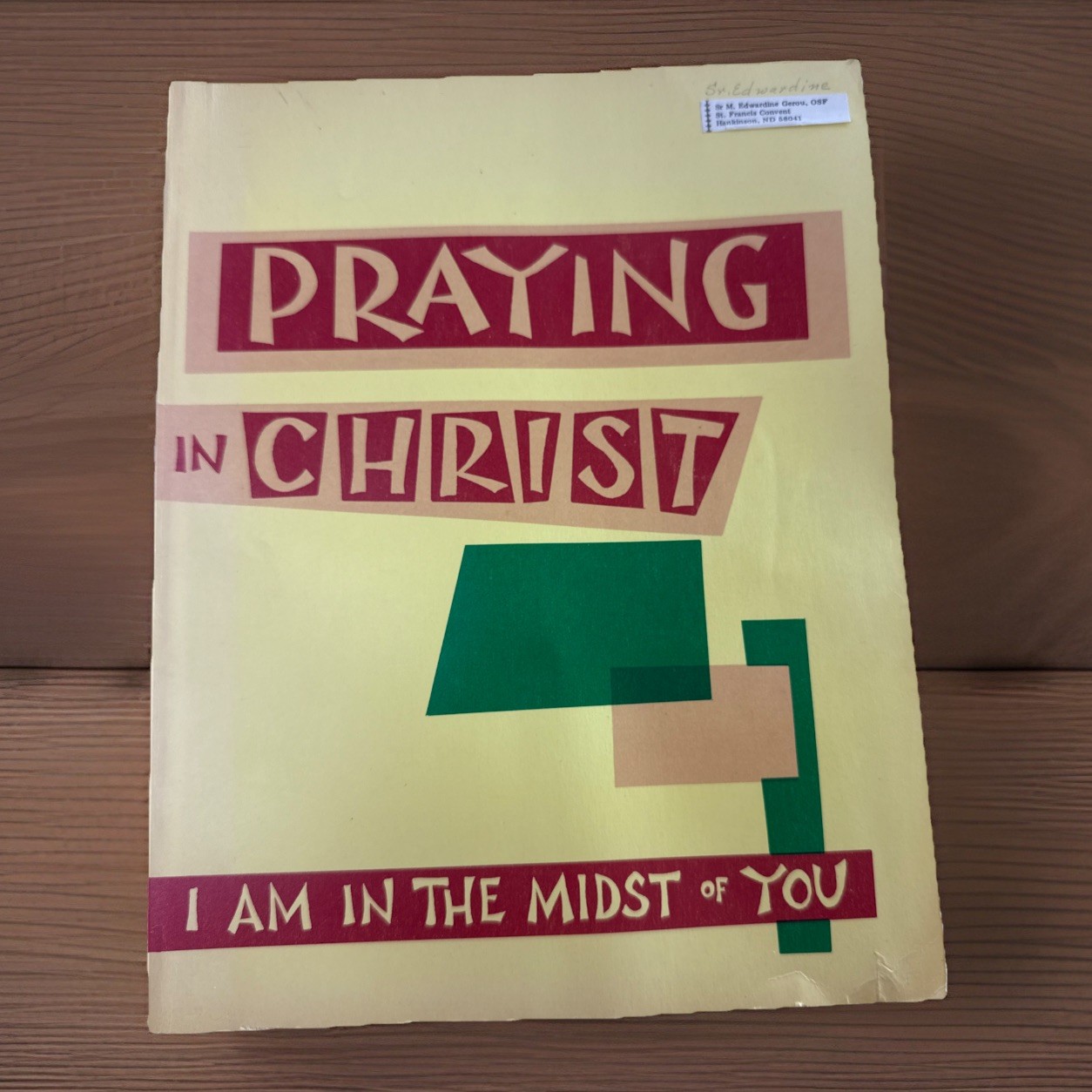 Prayerbook Breviary Missal Roman Catholic Church Sister Charity Dubuque IA VTG