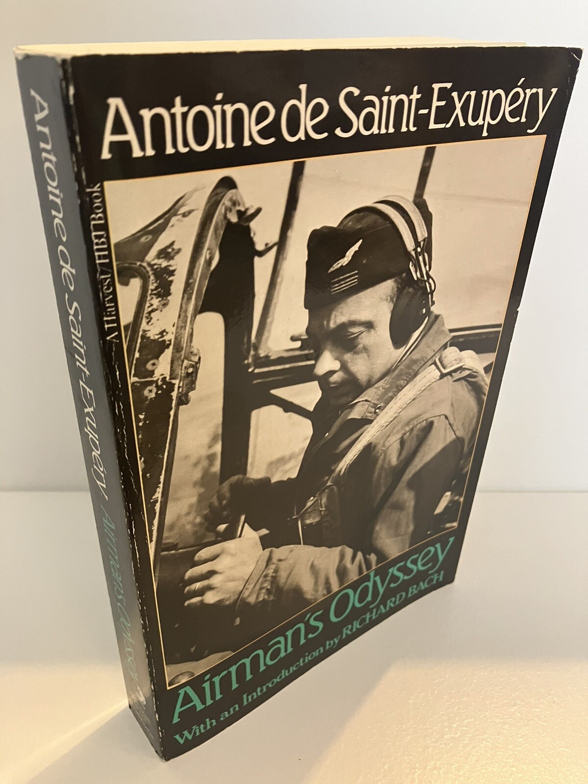 AIRMAN’S ODYSSEY Antoine de Saint-Exupery 1984 Harvest HBJ Night Flight VG