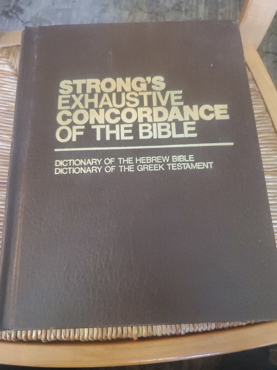 Strong’s Exhaustive Concordance of the Bible, Thomas Nelson Brown HC