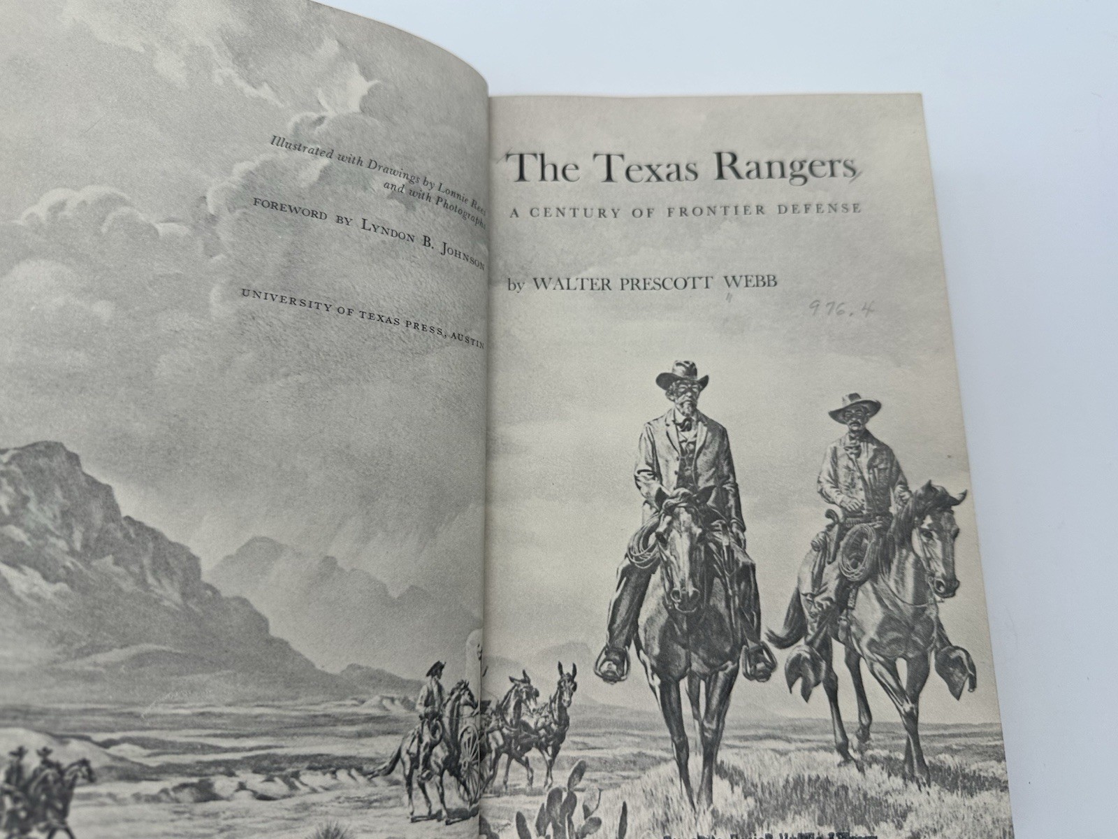 The Texas Rangers by Walter Prescott Webb (1965) – Illustrated Second Edition