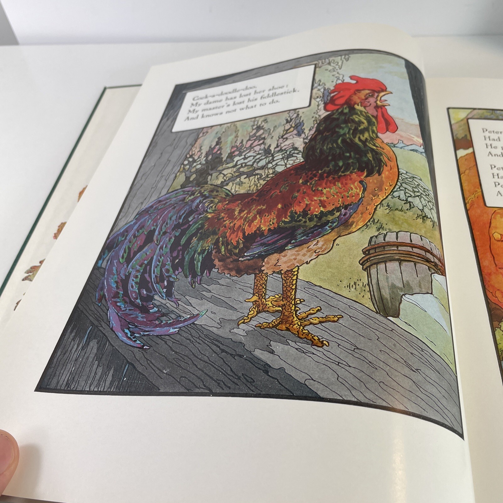 Vintage 1915 Mother Goose Book Volland Edition Grover & Richardson Donohue & Co