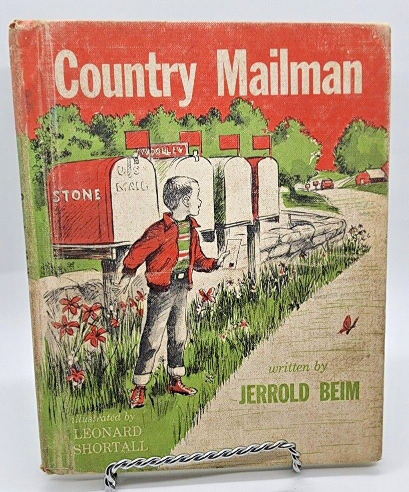 Country Mailman (Jerrold Beim) 1st Edition; Library binding; 1958 Rare