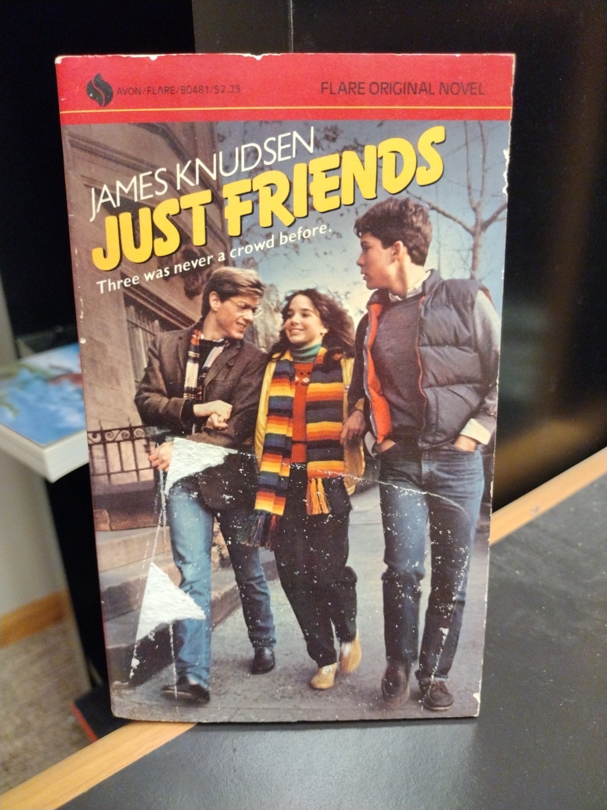 Just Friends Avon Flare Books Original Novel James Knudsen First Printing 1982