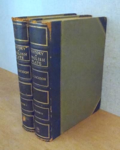 ILLUSTRATED HISTORY OF ENGLISH PLATE, ECCLESIASTICAL & SECULAR Chas Jackson 1911