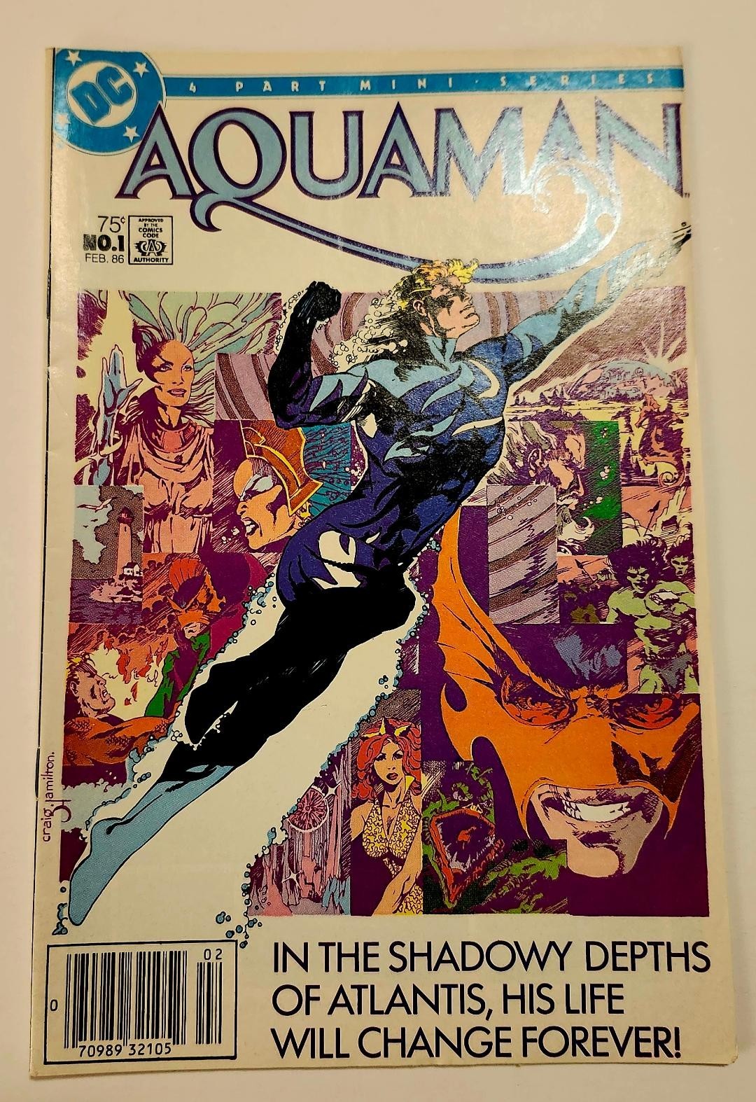 DC comics Aquaman mini series