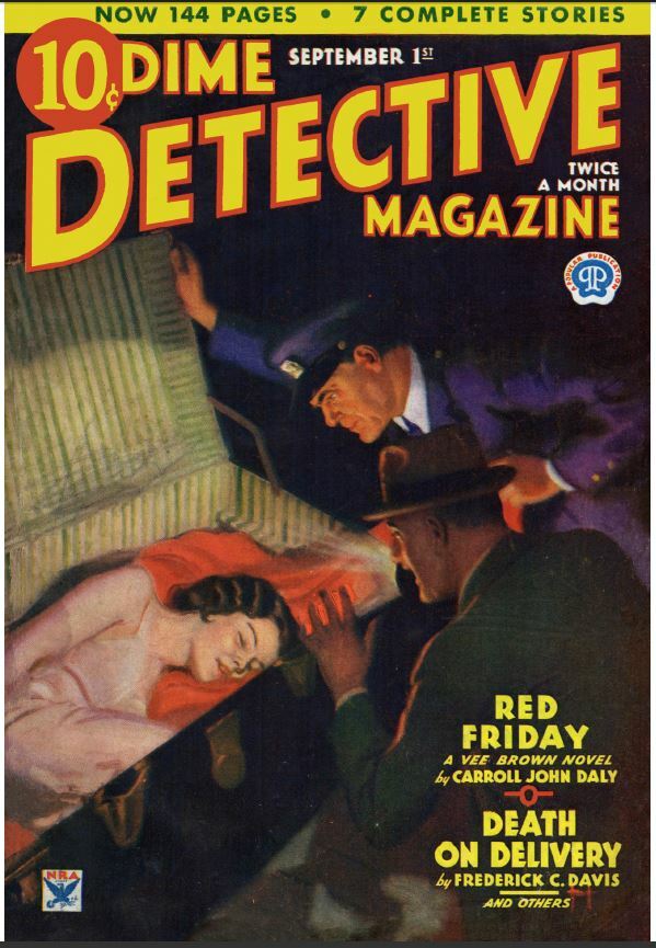 DIME DETECTIVE MAGAZINE 92 Select Issue Collection On USB Flash Drive