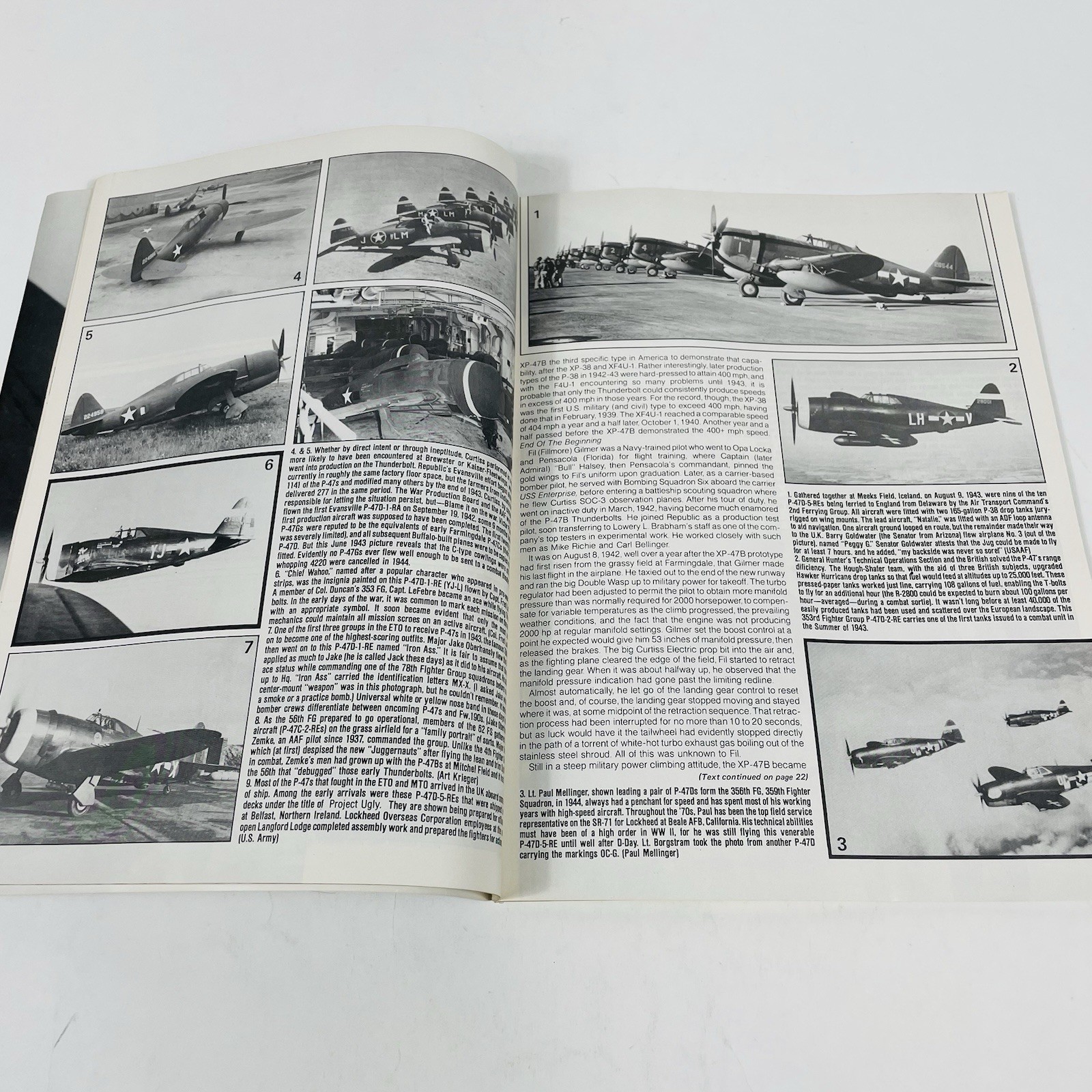 Wings A Sentry Magazine Thunderbolt Special Edition No.1