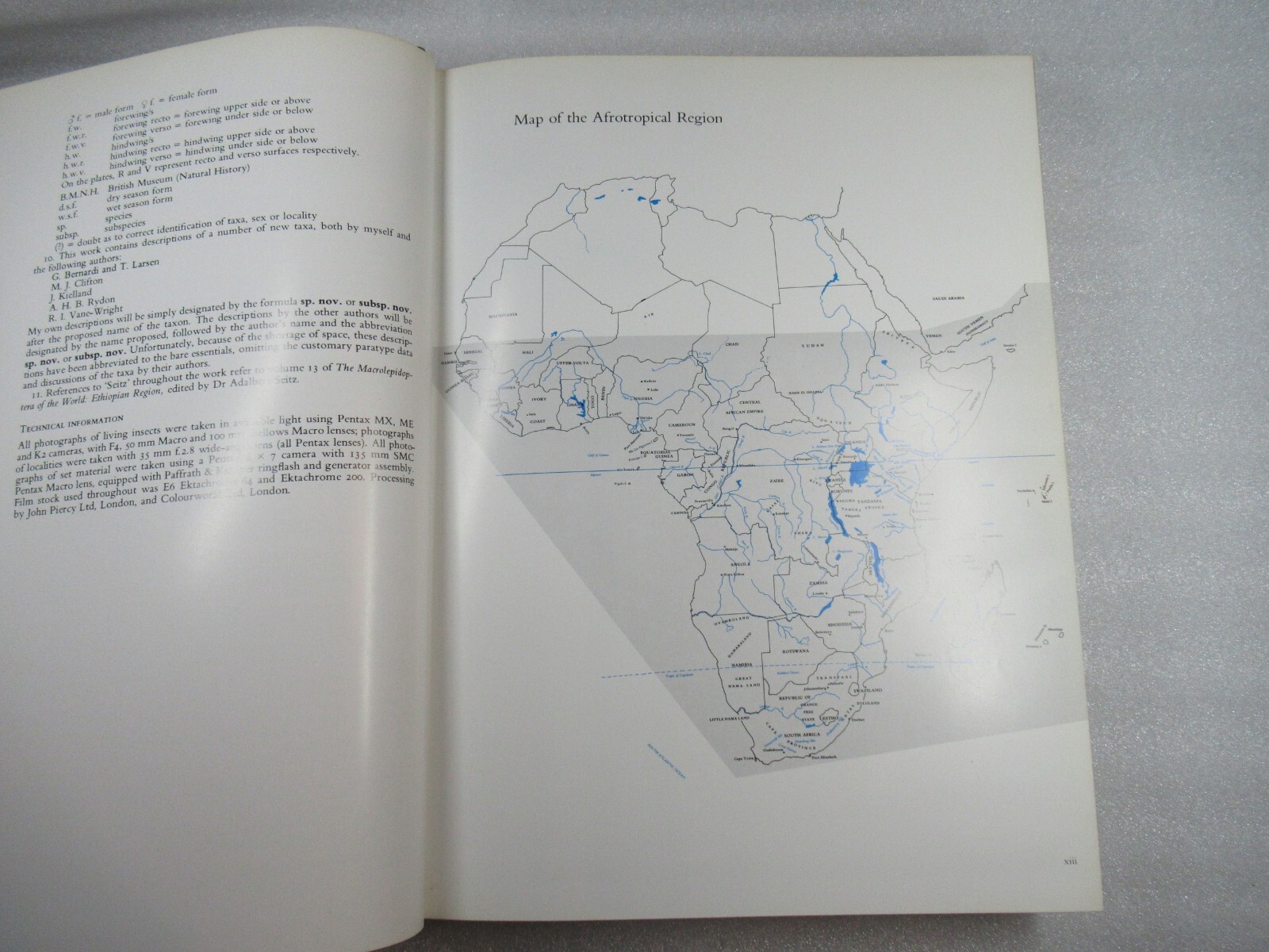 BUTTERFLIES of The AFROTROPICAL REGION – Bernard D’Abrera – 1980 1st ed HB-DJ