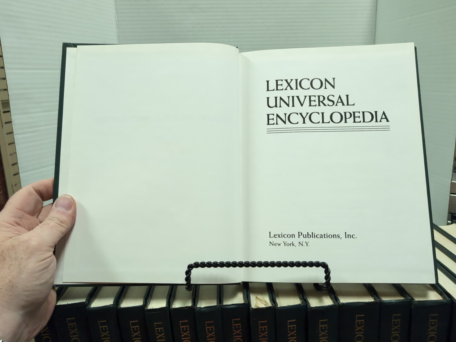 Lexicon Universal Encyclopedia 21 Vol set 1989 Reference Complete w/ Index