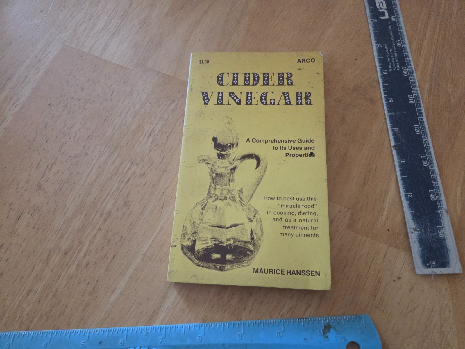 Cider Vinegar by Maurice Hanssen – 1974 Arco Paperback
