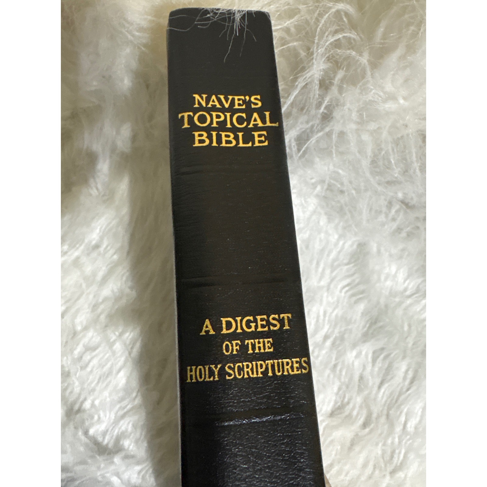 Nave’s Topical Bible Digest Holy Scriptures 1962 Southwestern Co Thumb Indexed