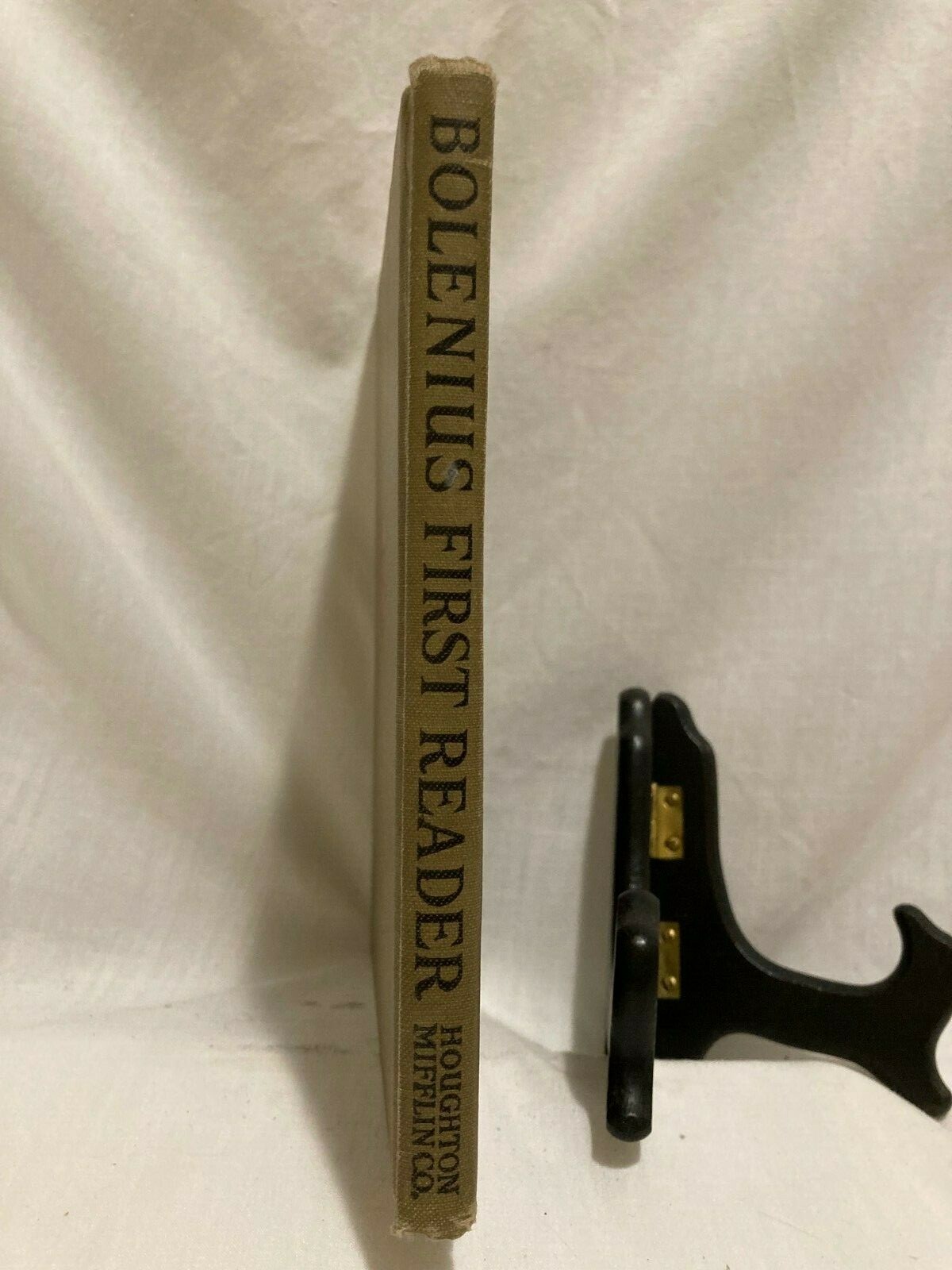 Book. Bolenius. First Reader 1923 Houghton Mifflin hc. 120p. 7.5″ x 5.5″. Illust
