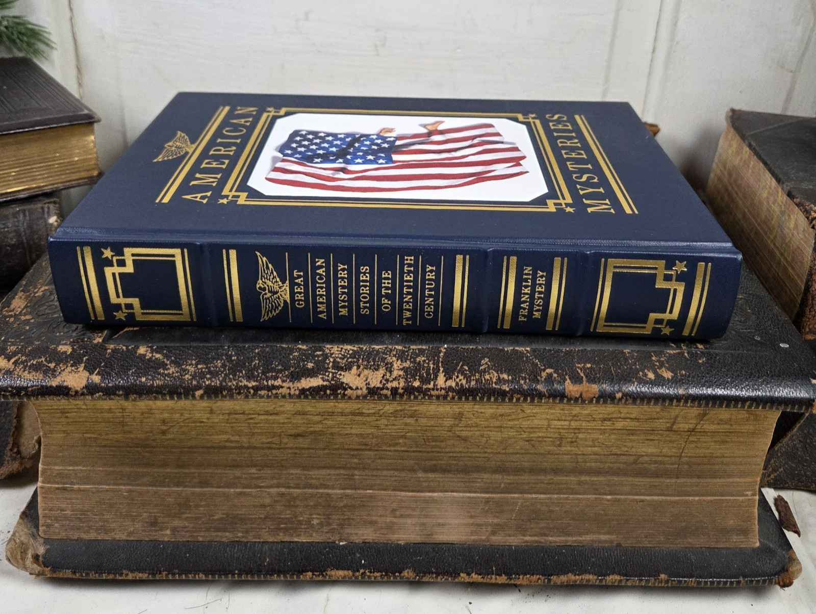 VTG Franklin Mystery Library GREAT AMERICAN MYSTERY STORIES OF THE 20th Century