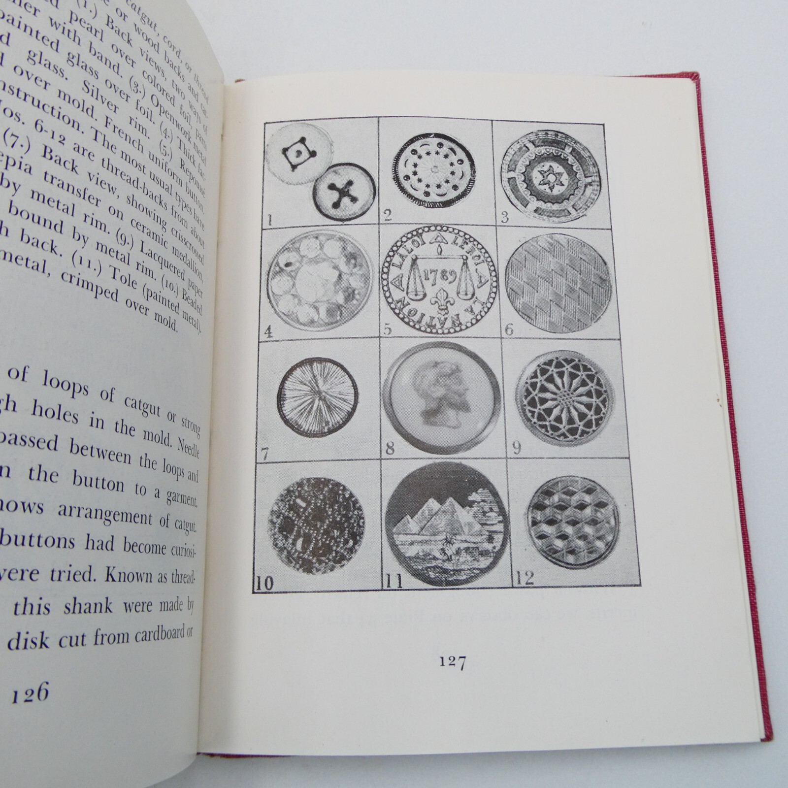 The Button Sampler Book by Smith Albert & Ford Adams HCDJ 1st Edition Collecting