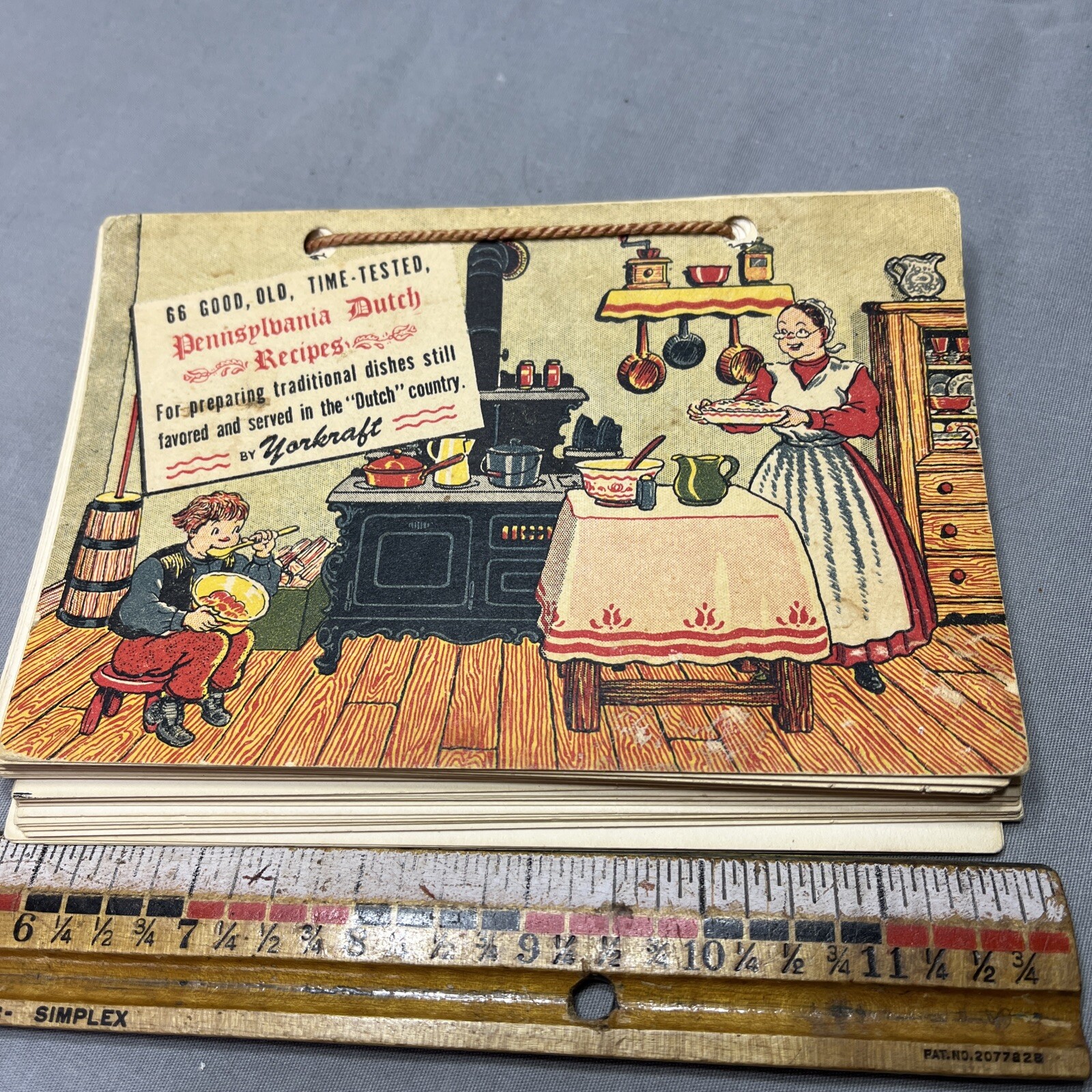Vintage Cookbook Pennsylvania Dutch Recipe Cookbook By Yorkcraft 40 Pages