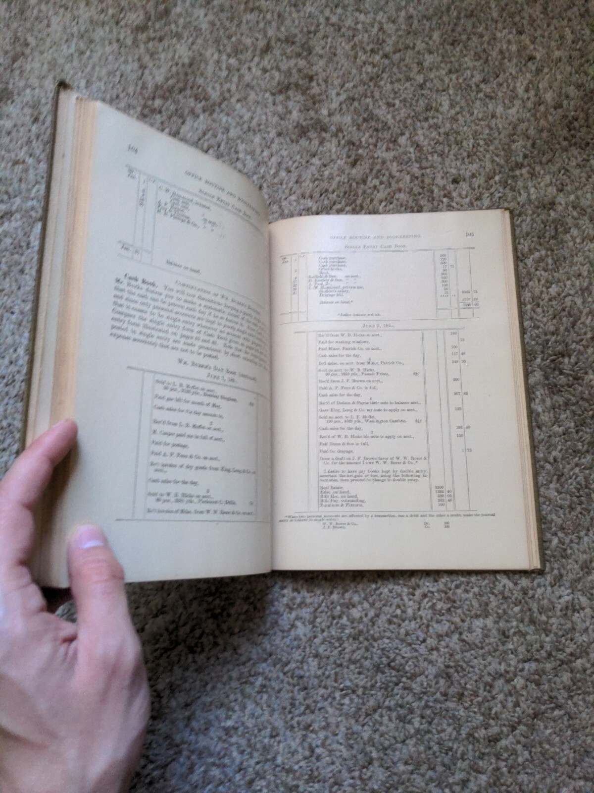 Office Routine And Bookkeeping Introductory Course By George W. Scwartz 1897