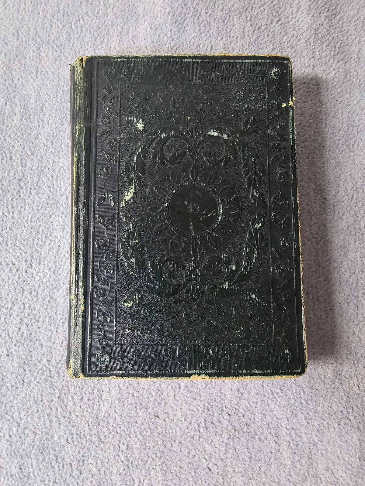 Antique Religious Offering 1840 Miss Catharine H Waterman W. Marshall & Co