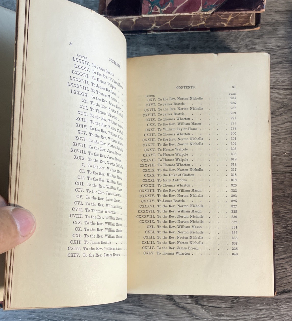 Rare The Works of Thomas Gray Full Set Lot Of 4 1885 Edmund Gosse Leather
