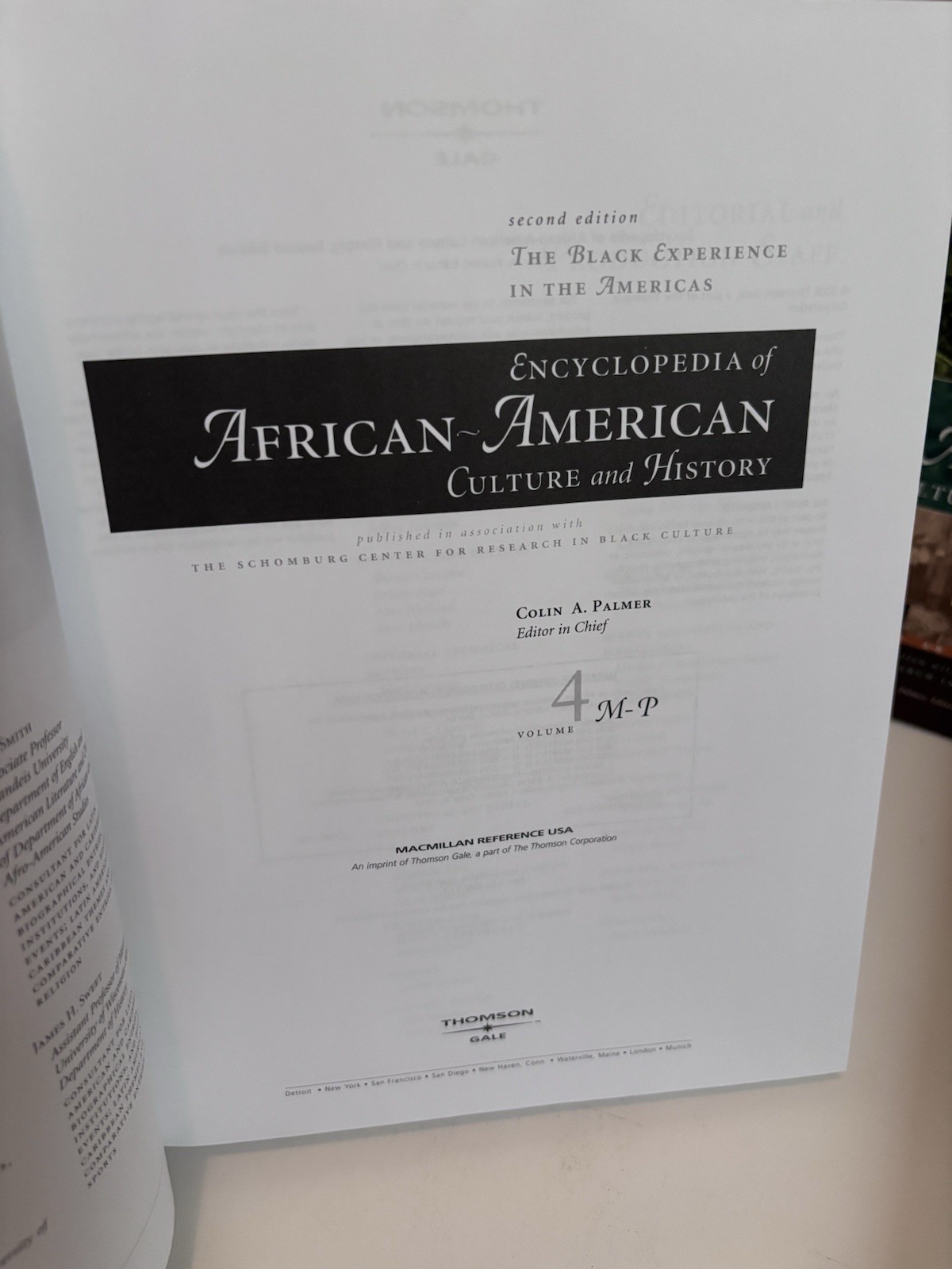 1- 6 Encyclopedia of African-American Culture History Black BOOKS COMPLETE SET