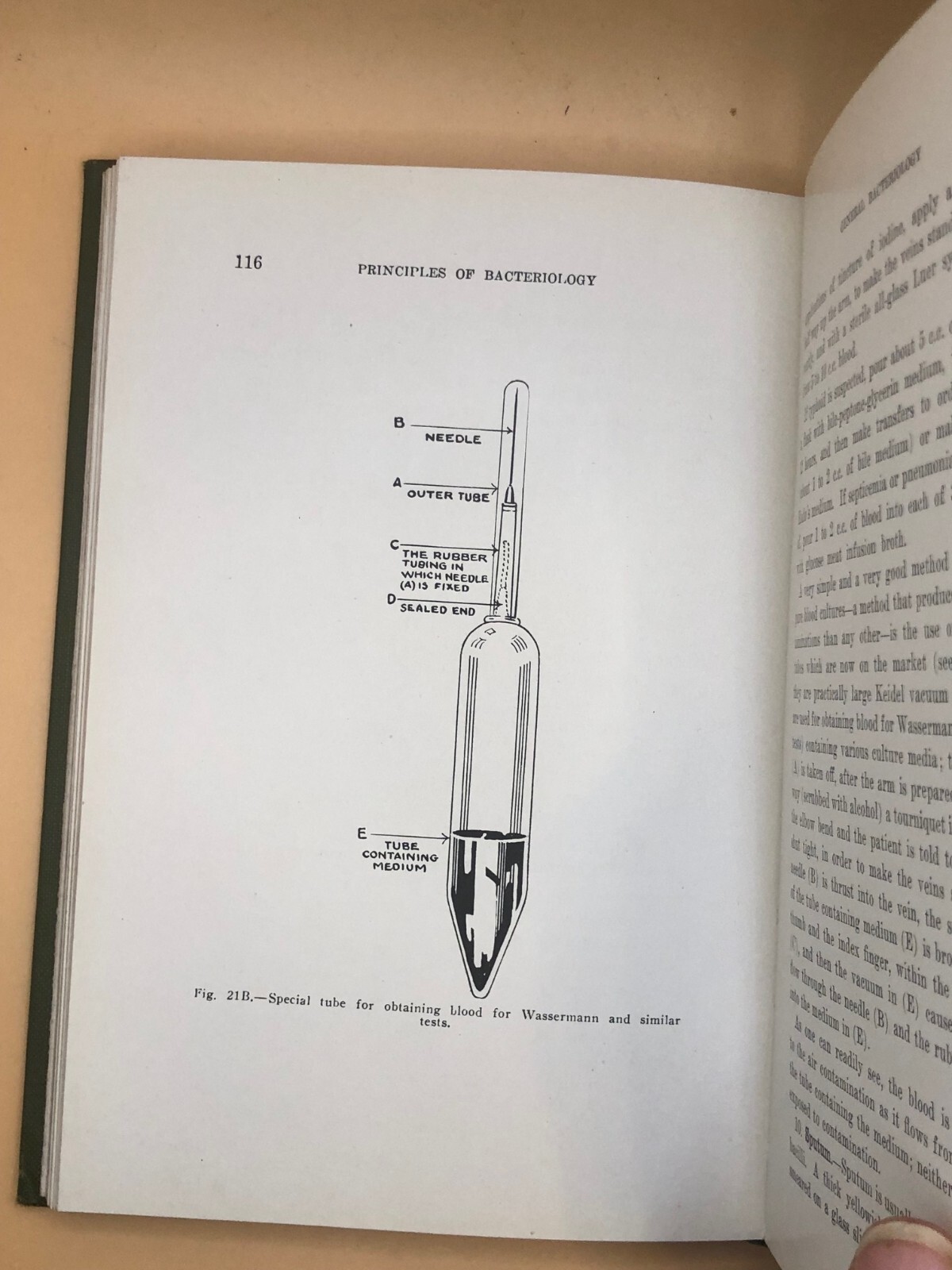 ANTIQUE Principles Bacteriology Eisenberg 1925 HARDCOVER MOSBY MICROBIOLOGY