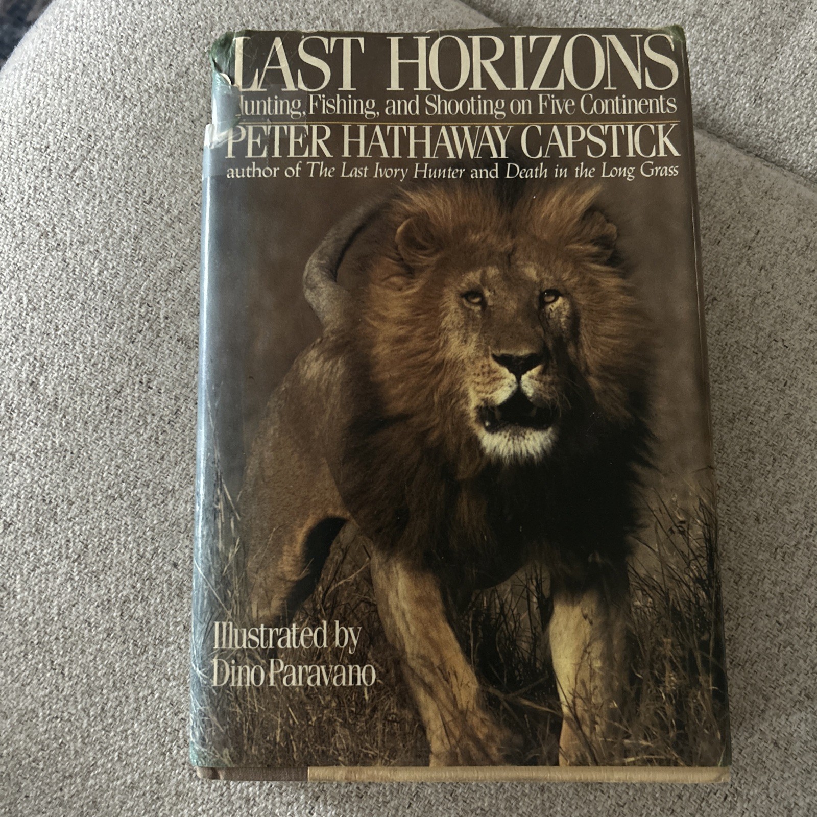 Last Horizons Capstick Peter Hathaway Hunting First Edition Book